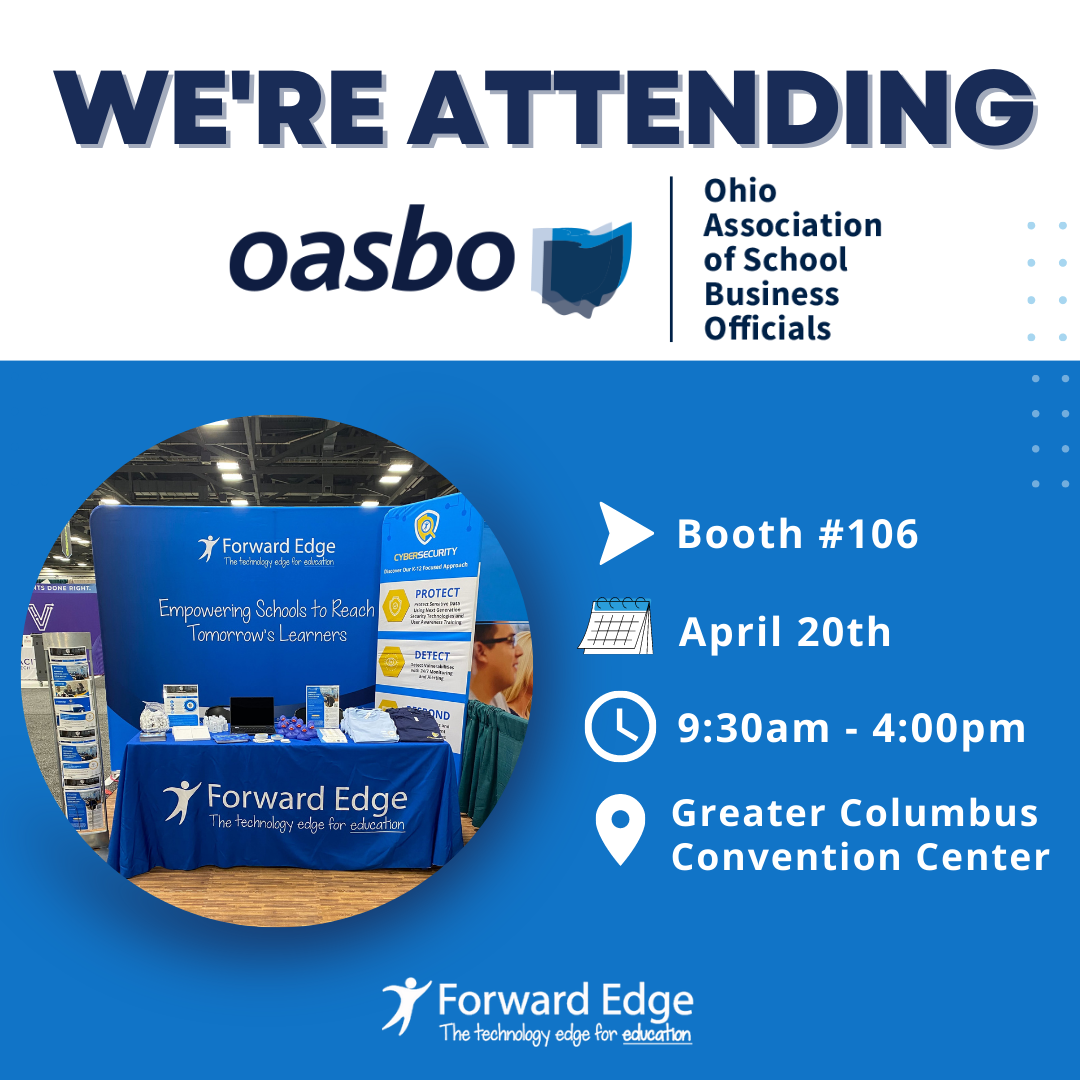 Off to Attend OASBO! Forward Edge
